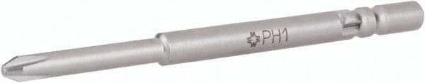 Wera - 4mm Drive #2 Point Precision Phillips Bit - Apex Tool & Supply