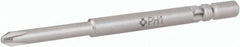 Wera - 4mm Drive #2 Point Precision Phillips Bit - Apex Tool & Supply