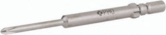 Wera - 4mm Drive #0 Point Precision Phillips Bit - Apex Tool & Supply