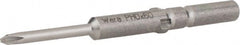 Wera - 5mm Drive #0 Point Precision Phillips Bit - Apex Tool & Supply