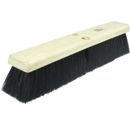 14″ Medium Sweep Floor Brush, Black Tampico Fill - Apex Tool & Supply