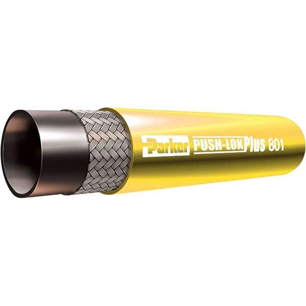 Parker - 3/4" ID CTL Push-on Air Hose - 300 Working psi, -40 to 257°F, Gray - Apex Tool & Supply