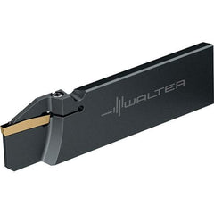 Walter - 1.2598" Blade Height, 4.3307" OAL, Right Hand Cut, Single End Indexable Cut-Off Blade - 23mm Max Depth of Cut, G1041 C Blade - Apex Tool & Supply
