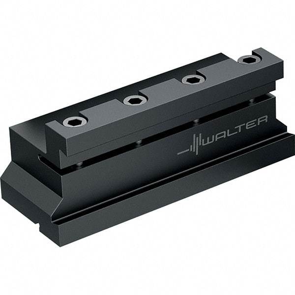Walter - Tool Block Style SBN, 26mm Blade Height, 90mm OAL, Indexable Cutoff Blade Tool Block - 20mm Shank Height, 20mm Shank Width - Apex Tool & Supply