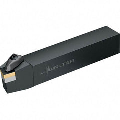 Walter - DSRN, Left Hand Cut, 3/4" Shank Height x 3/4" Shank Width, Negative Rake Indexable Turning Toolholder - 4-1/2" OAL, SN..1204.. Insert Compatibility, Series Walter Turn - Apex Tool & Supply