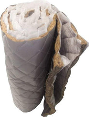 Singer Safety - 25' Long x 48" Wide, Fiberglass Roll - ASTM E-84 Specification, Metallic Gray - Apex Tool & Supply