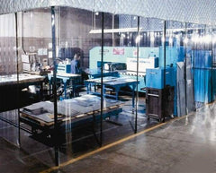 Singer Safety - 60' Long x 48" Wide x 0.16" Thick, Vinyl Roll - Reg. No. F51.1 Specification, Clear - Apex Tool & Supply