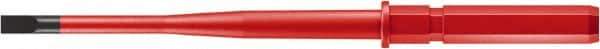 Wera - 3.5mm x 0.6mm Blade, 9mm Drive Slotted Screwdriver Bit - 6-1/4" OAL - Apex Tool & Supply