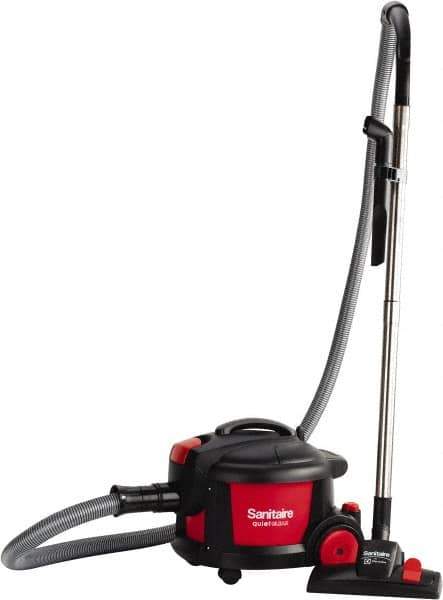 Sanitaire - Canister Vacuum Cleaner - 9 Amps, 100 Watts, Accessories Included - Apex Tool & Supply