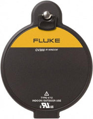 Fluke - 3\x94 Diam, Infrared Viewing Window - 5.62" View Area, .08\x94 Thickness, Use with Fluke IR Cameras - Apex Tool & Supply