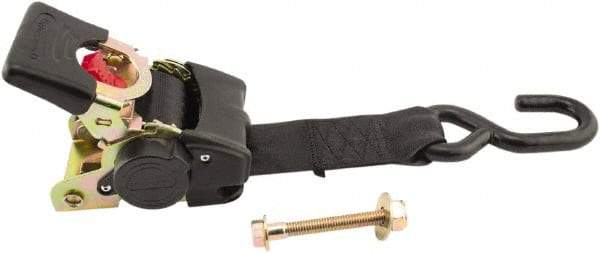 Erickson Manufacturing - 5-1/2' Long x 2" Wide, 4,000 Lb Basket Capacity, Polyester Web Sling - Black - Apex Tool & Supply