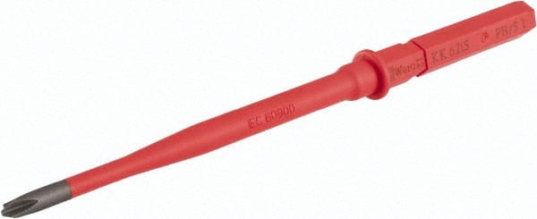 Wera - 9mm Drive #1 Point Insulated Reversible Phillips/Slotted Bit - Apex Tool & Supply