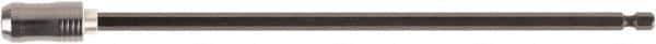 Wiha - 1/4" Insert, Hex Drive Bit Adapter - Magnetic, Quick Release, 9" OAL - Apex Tool & Supply