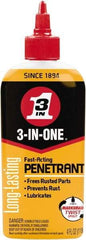 3-IN-ONE - 4 oz Bottle Synthetic Penetrant/Lubricant - Brown, 500°F Max - Apex Tool & Supply