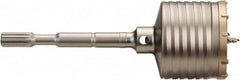 Milwaukee Tool - 1-1/2" Diam, Spline Shank, Carbide-Tipped Rotary & Hammer Drill Bit - Apex Tool & Supply