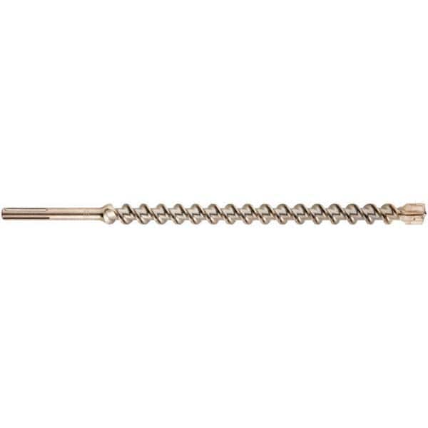 Milwaukee Tool - 5/8" Diam, SDS-Max Shank, Carbide-Tipped Rotary & Hammer Drill Bit - Apex Tool & Supply