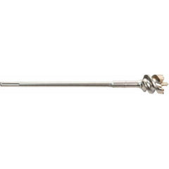 Milwaukee Tool - 3-1/8" Diam, SDS-Max Shank, Carbide-Tipped Rotary & Hammer Drill Bit - Apex Tool & Supply