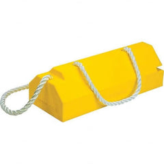 Checkers - Wheel Chocks Width (Inch): 7-7/8 Height (Inch): 5-7/8 - Apex Tool & Supply