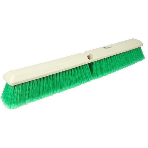 18″ - Green Fine Perma Sweep Broom Without Handle - Apex Tool & Supply