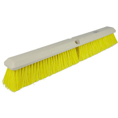 24″ - Yellow Medium Perma Sweep Broom Without Handle - Apex Tool & Supply