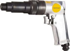 Value Collection - 1/4" Bit Holder, 1,800 RPM, Pistol Grip Handle Air Screwdriver - 2-1/2 to 5.8 Ft/Lb Torque, 1/4" Inlet, 4 CFM - Apex Tool & Supply