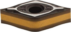 Iscar - DNMG330 NF Grade IC8150 Carbide Turning Insert - TiCN/Al2O3 Finish, 55° Diamond, 3/8" Inscr Circle, 3/16" Thick, 0.008" Corner Radius - Apex Tool & Supply