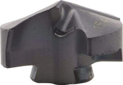Iscar - Series IDI-SG, 0.606" Diam Grade IC908 140° Replaceable Drill Tip - Carbide, TiAlN Finish, 15 Seat Size, Through Coolant - Apex Tool & Supply