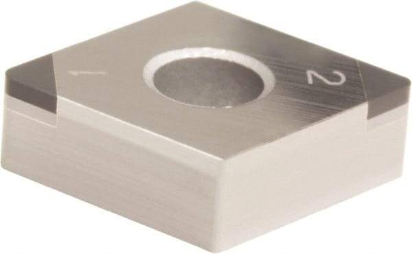 Sumitomo - 2MD-CNMA433 Grade BN700 PCBN Turning Insert - Uncoated, 80° Diamond, 1/2" Inscr Circle, 3/16" Thick, 3/64" Corner Radius - Apex Tool & Supply