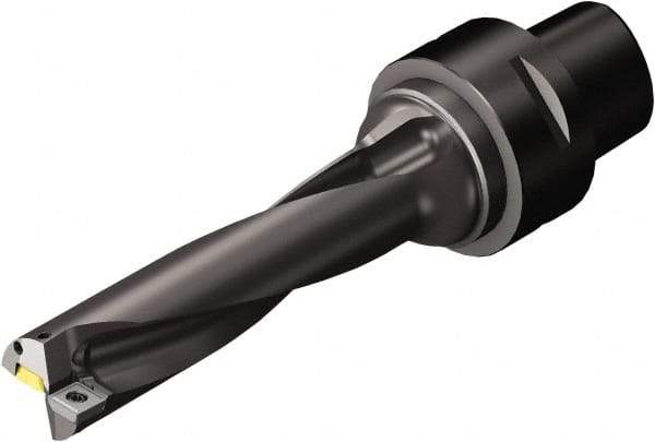 Sandvik Coromant - 152.4mm Max Drill Depth, 4xD, 38.1mm Diam, Indexable Insert Drill - C6 Coromant Shank - Apex Tool & Supply
