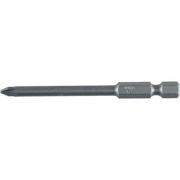 Wiha - PZ.1 Power Bit - 1/4" Drive, 2-3/4" OAL - Apex Tool & Supply