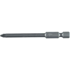 Wiha - PZ.1 Power Bit - 1/4" Drive, 2-3/4" OAL - Apex Tool & Supply