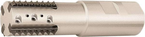 Vargus - 0.965" Cut Diam, 1.69" Max Depth of Cut, 1" Shank Diam, Internal/External Indexable Thread Mill - Insert Style 41B, 2 Inserts, Toolholder Style RTMC, 4.134" OAL - Apex Tool & Supply