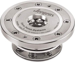 Jergens - ZPS Hydraulic CNC Quick Change Clamping Module - 1 Module Center, M40 Top Mount, 105 kN Retention Force, 50 bar (725 Lb/Sq In) Unlocking Pressure, 0.005mm Repeatability - Apex Tool & Supply