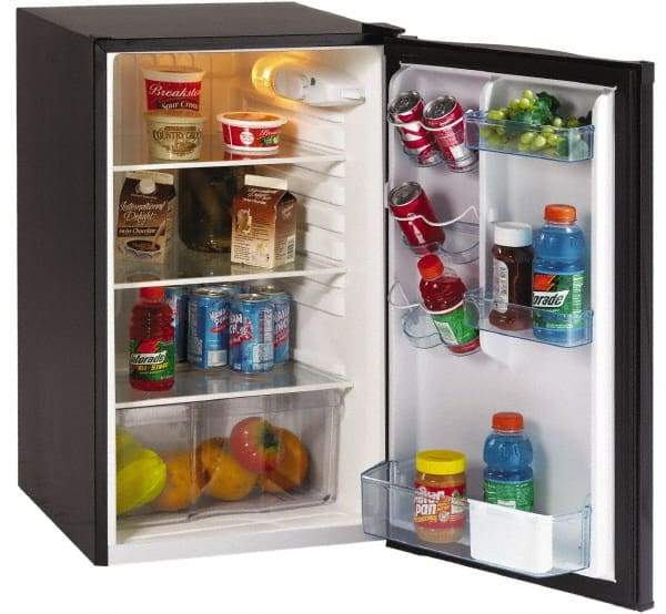 Avanti - Refrigerators Capacity: 4.4 Cu Ft Color: Black - Apex Tool & Supply