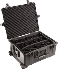 Pelican Products, Inc. - 19-11/16" Wide x 11-7/8" High, Clamshell Hard Case - Black, Polyethylene - Apex Tool & Supply