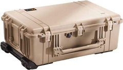 Pelican Products, Inc. - 20-15/32" Wide x 12-29/64" High, Clamshell Hard Case - Tan, Polyethylene - Apex Tool & Supply