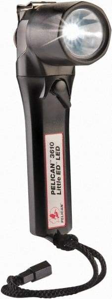 Pelican Products, Inc. - White LED Bulb, 183 Lumens, Industrial/Tactical Flashlight - Black Plastic Body, 4 AA Alkaline Batteries Included - Apex Tool & Supply