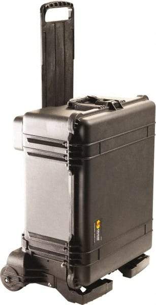 Pelican Products, Inc. - 23-1/4" Wide x 27" High, Clamshell Hard Case - Black, Polypropylene - Apex Tool & Supply