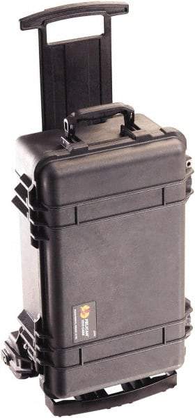 Pelican Products, Inc. - 14-1/2" Wide x 24-1/4" High, Clamshell Hard Case - Black, Polypropylene - Apex Tool & Supply
