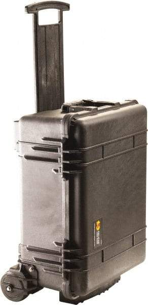 Pelican Products, Inc. - 18-3/4" Wide x 24" High, Clamshell Hard Case - Black, Polypropylene - Apex Tool & Supply