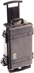 Pelican Products, Inc. - 24-1/4" Wide x 11-3/4" High, Clamshell Hard Case - Black, Polypropylene - Apex Tool & Supply