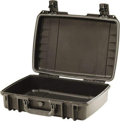 Pelican Products, Inc. - 14-45/64" Wide x 5-51/64" High, Clamshell Hard Case - Black, HPX High Performance Resin - Apex Tool & Supply