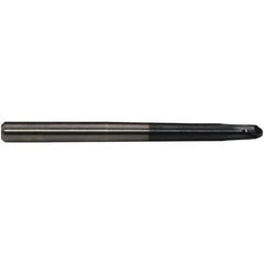Emuge - 12mm Diam, 9mm LOC, 2 Flute Solid Carbide Ball End Mill - TiAlN Finish, Single End, 160mm OAL, 12mm Shank Diam, Ball Flute - Apex Tool & Supply