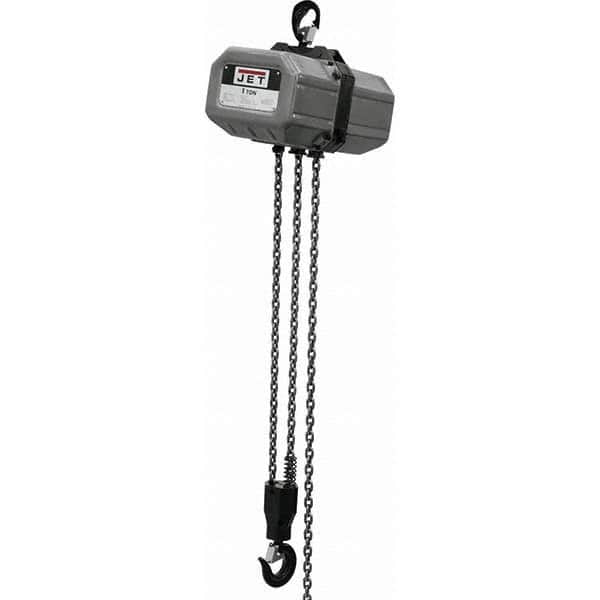 Jet - Electric Hoists Type: Electric Hoist Load Capacity (Ton): 1 - Apex Tool & Supply