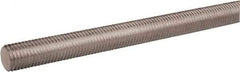 Made in USA - 5/16-18 UNC (Coarse), 2' Long, Stainless Steel General Purpose Threaded Rod - Uncoated, Right Hand Thread - Apex Tool & Supply