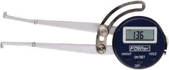 Fowler - 12.7 to 150mm Range, 0.3mm Resolution, Electronic Caliper - Steel with 1.56" Steel Jaws, 0.3mm Accuracy - Apex Tool & Supply