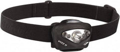 Princeton Tec - White LED Bulb, 150 Lumens, Hands-free Flashlight - Black Plastic Body, 3 AAA Alkaline Batteries Included - Apex Tool & Supply