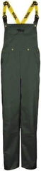 Viking - Size M, Green, Rain, Wind Resistant Bib Overall - No Pockets - Apex Tool & Supply