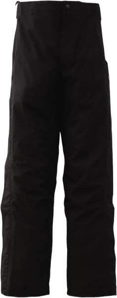 Viking - Size 3XL, Black, Rain, Wind Resistant Pants - 3 Pockets - Apex Tool & Supply