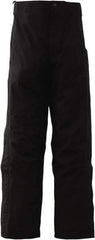 Viking - Size 4XL, Black, Rain, Wind Resistant Pants - 3 Pockets - Apex Tool & Supply